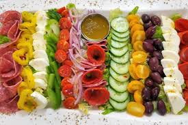 Salad Bowl Preparations for Presentation